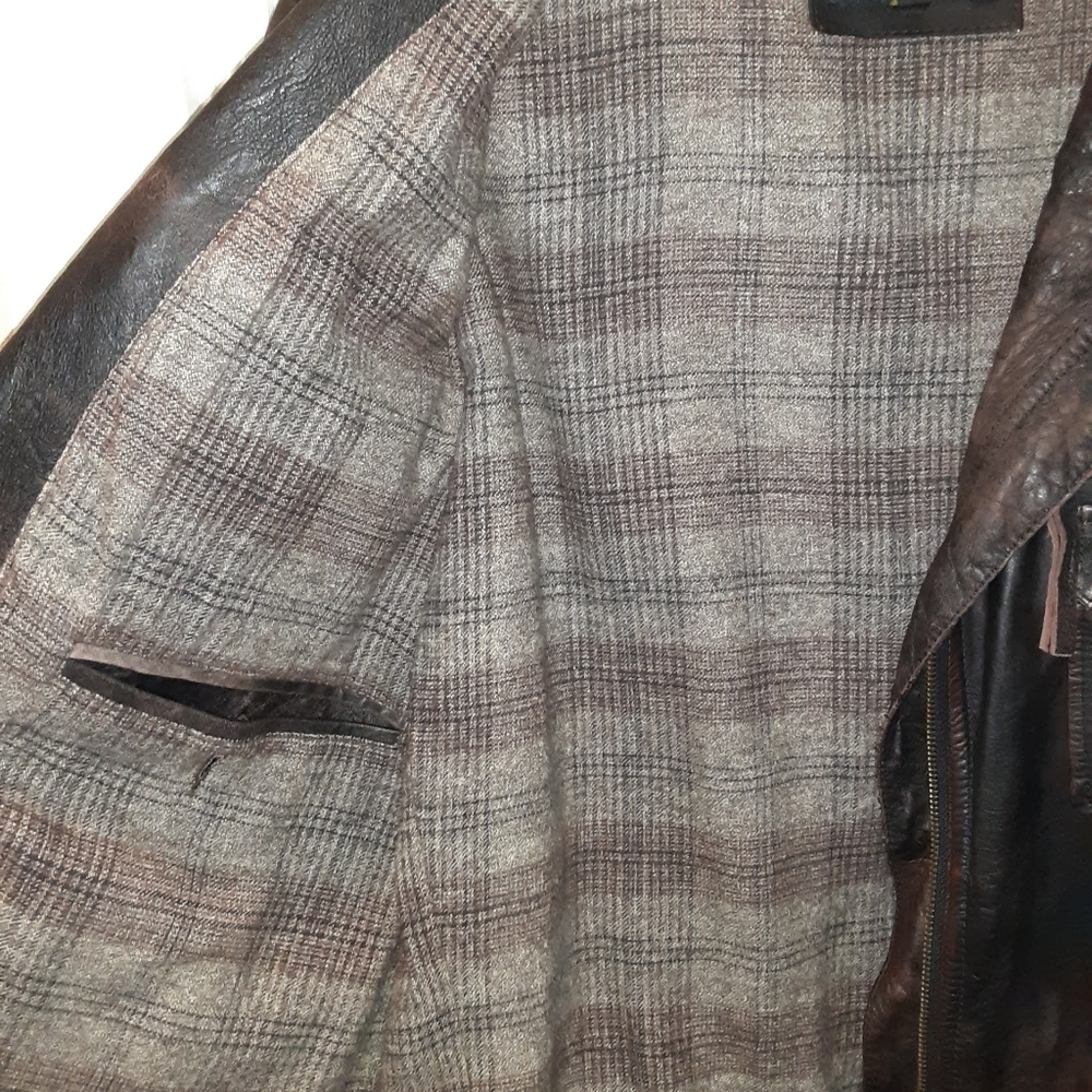 Scully leather jacket